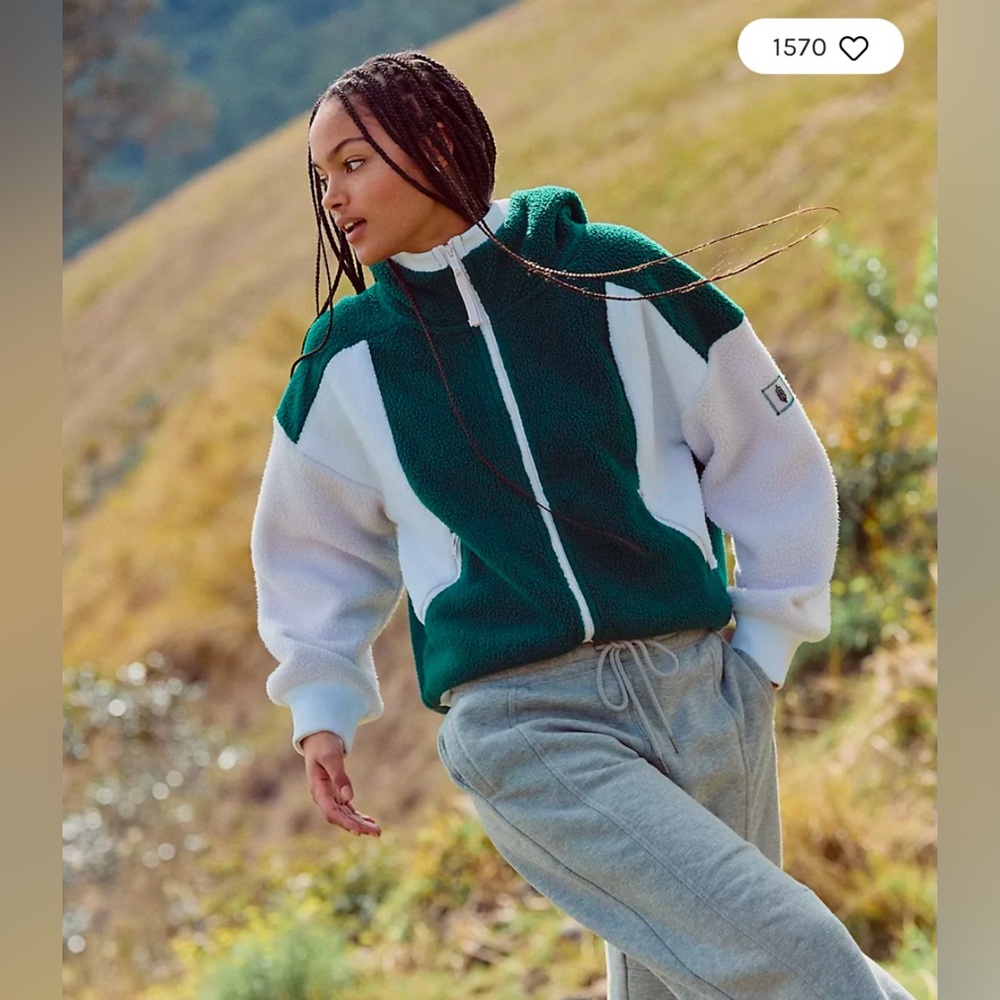 FP Movement by Free People Hit The Slopes Sherpa Jacket